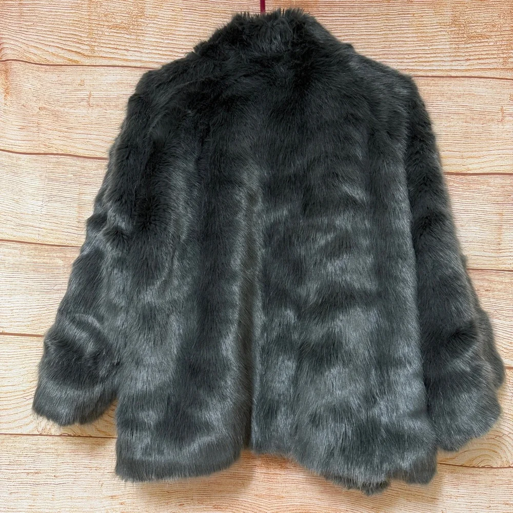 KOAN OuterWear Fur‎ Coat Gray GruppoCoin Made in Italy
